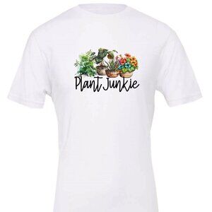 Plant Junkie Crewneck T-Shirt